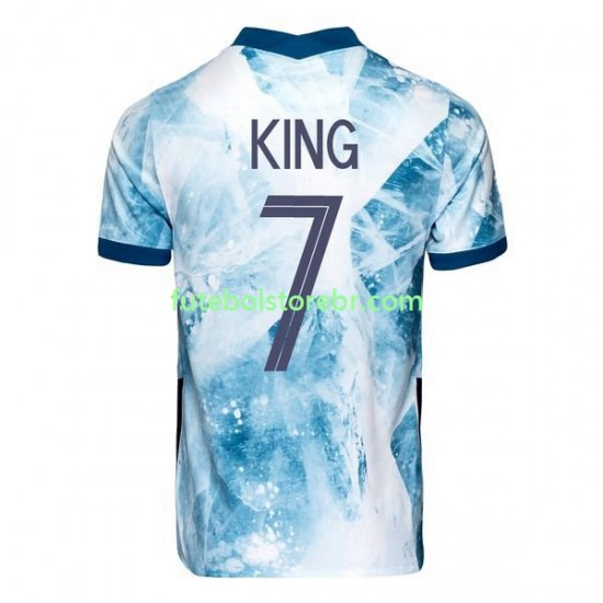 Camisa Noruega Joshua King 7 2020-2021 II manga curta pro Masculina