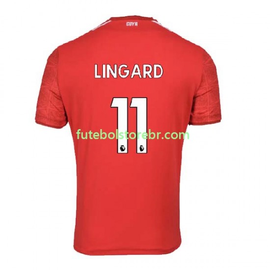 Camisa Nottingham Forest Jesse Lingard 11 I 2022-2023 manga curta pro Masculina