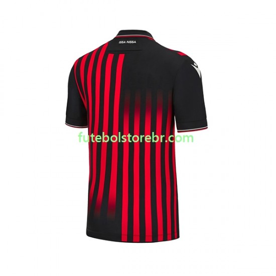 Camisa OGC Nice I 2022-2023 manga curta pro Masculina