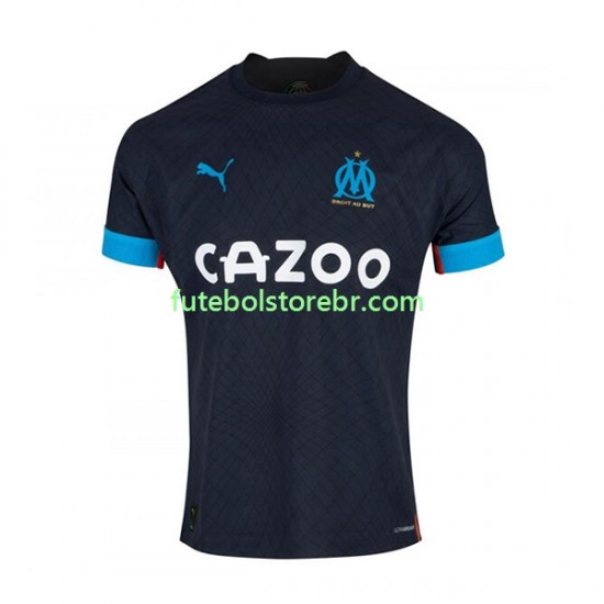 Camisa Olympique de Marseille II 2022-2023 manga curta pro Masculina