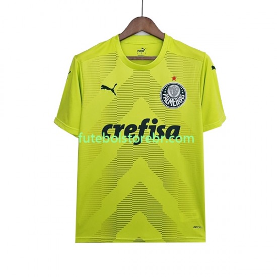 Camisa Goleiro Palmeiras I 2022-2023 manga curta pro Masculina