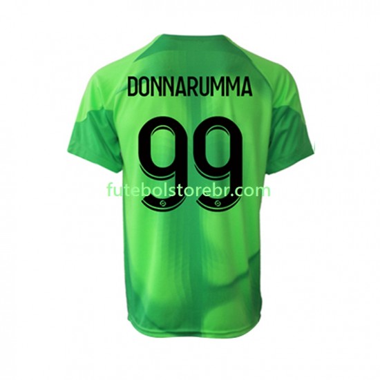 Camisa Goleiro Paris Saint Germain Gianluigi Donnarumma 99 I 2022-2023 manga curta pro Masculina