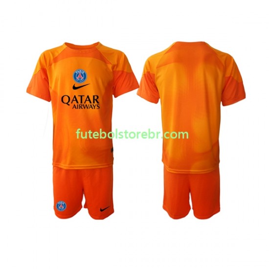 Camisa Goleiro Paris Saint Germain II 2022-2023 manga curta pro Juvenil