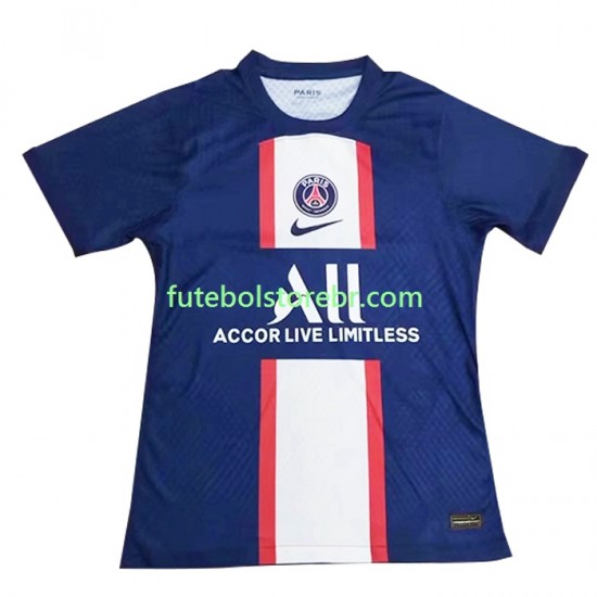 Camisa Paris Saint Germain I 2022-2023 manga curta pro Masculina