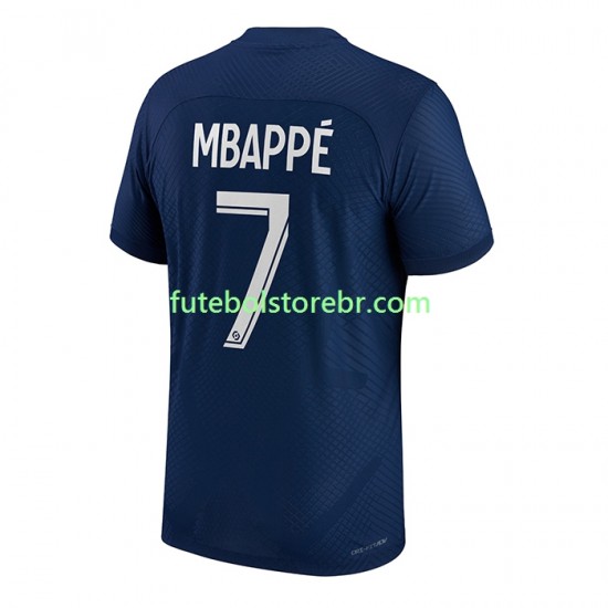 Camisa Paris Saint Germain Mbappé 7 I 2022-2023 manga curta pro Masculina