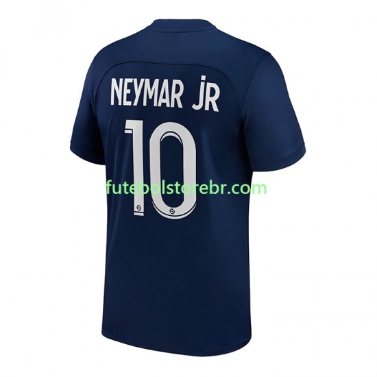 Camisa Paris Saint Germain Neymar Jr 10 I 2022-2023 manga curta pro Masculina