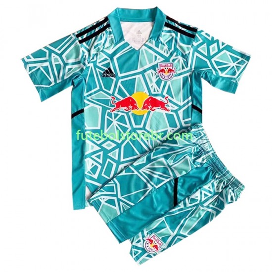 Camisa Goleiro RB Leipzig I 2022-2023 manga curta pro Juvenil