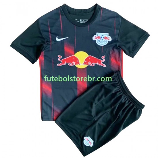 Camisa RB Leipzig III 2022-2023 manga curta pro Juvenil