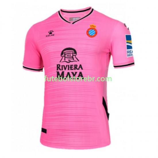 Camisa RCD Espanyol II 2022-2023 manga curta pro Masculina