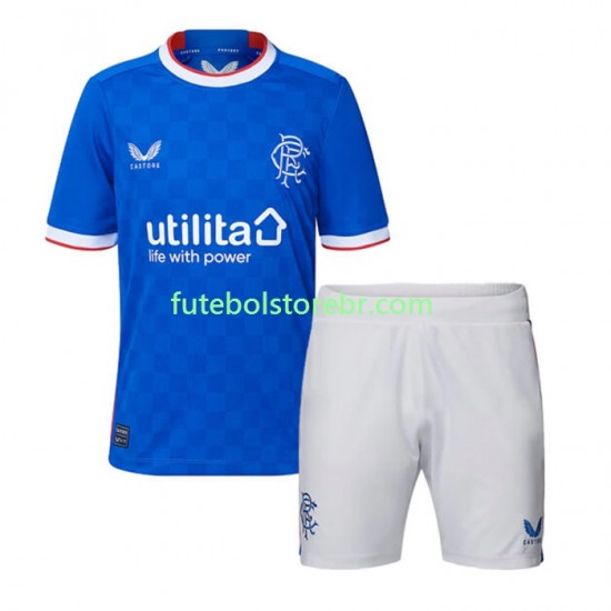 Camisa Rangers I 2022-2023 manga curta pro Juvenil