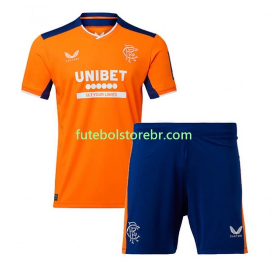 Camisa Rangers III 2022-2023 manga curta pro Juvenil