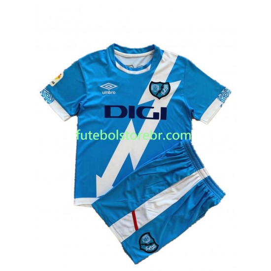 Camisa Rayo Vallecano III 2021-2022 manga curta pro Juvenil