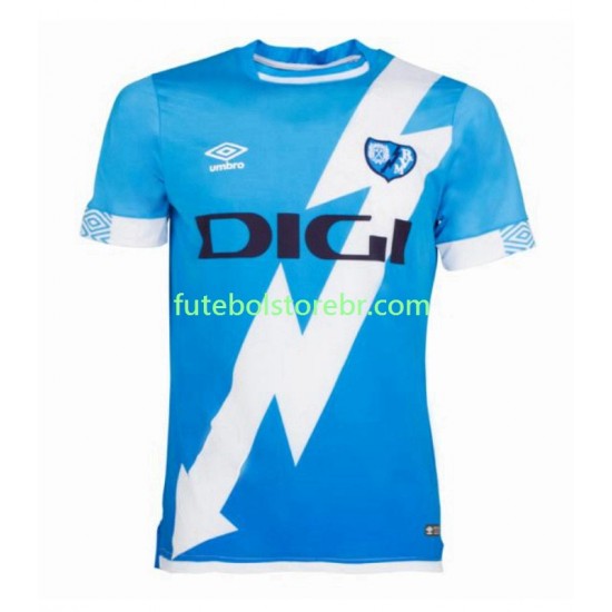 Camisa Rayo Vallecano III 2021-2022 manga curta pro Masculina