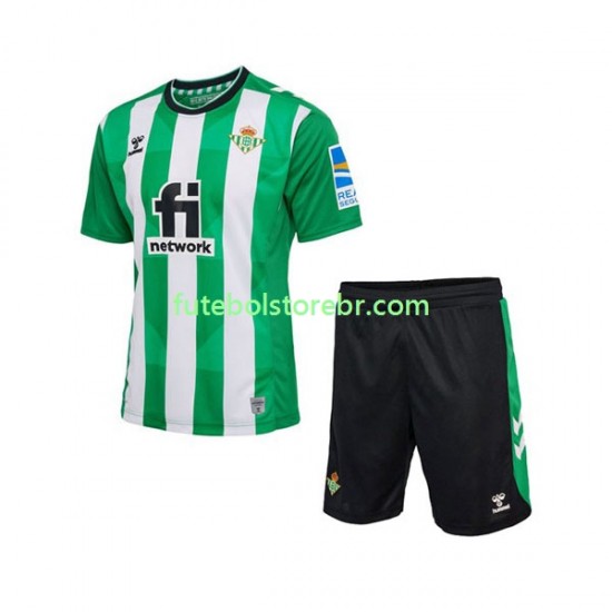 Camisa Real Betis I 2022-2023 manga curta pro Juvenil