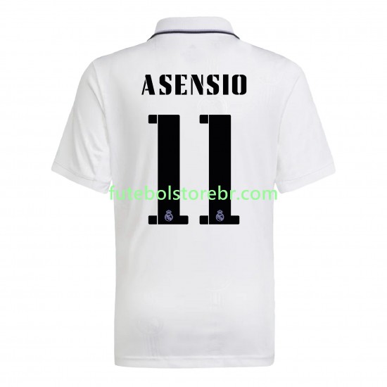 Camisa Real Madrid Asensio 11 I 2022-2023 manga curta pro Masculina