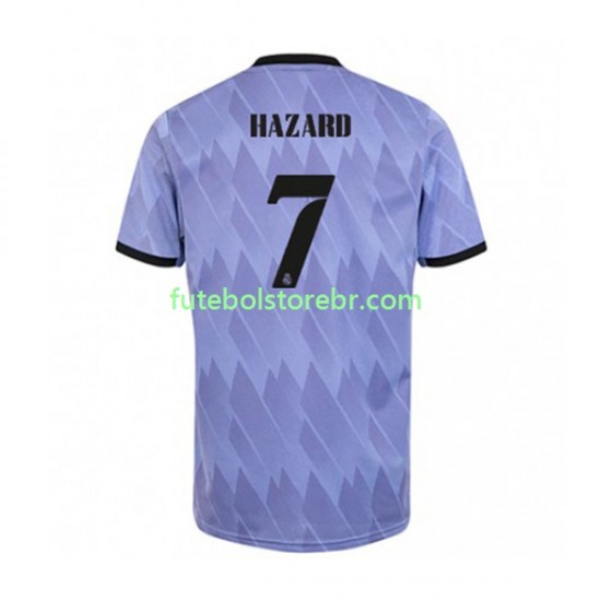 Camisa Real Madrid Eden Hazard 7 II 2022-2023 manga curta pro Masculina