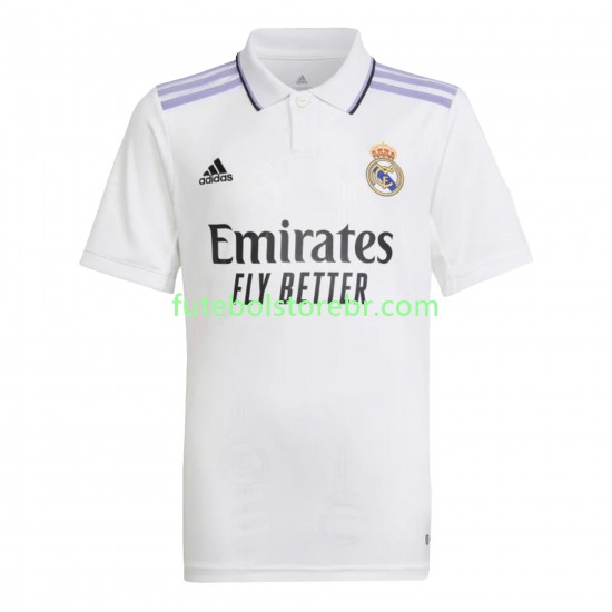 Camisa Real Madrid I 2022-2023 manga curta pro Masculina