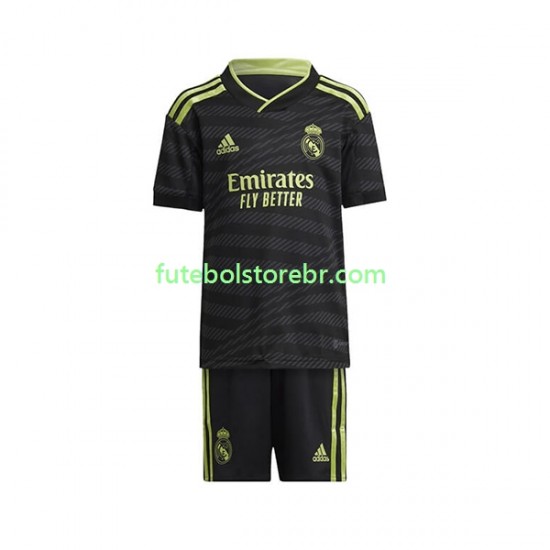 Camisa Real Madrid III 2022-2023 manga curta pro Juvenil