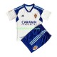 Camisa Real Zaragoza I 2022-2023 manga curta pro Juvenil