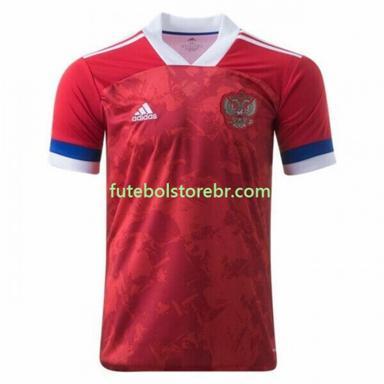 Camisa Rússia 2020-2021 I manga curta pro Masculina