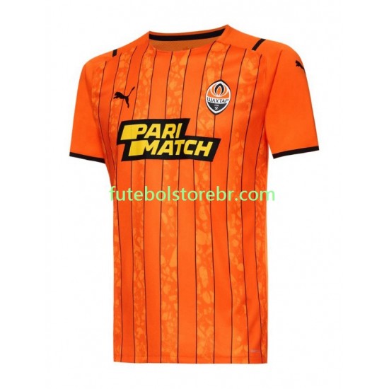 Camisa Shakhtar Donetsk I 2021-2022 manga curta pro Masculina