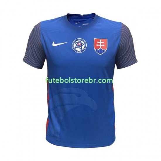 Camisa Eslováquia I 2022-2023 manga curta pro Masculina