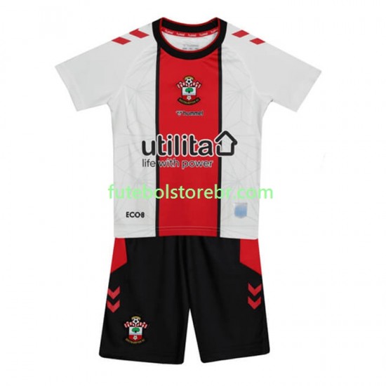 Camisa Southampton I 2022-2023 manga curta pro Juvenil