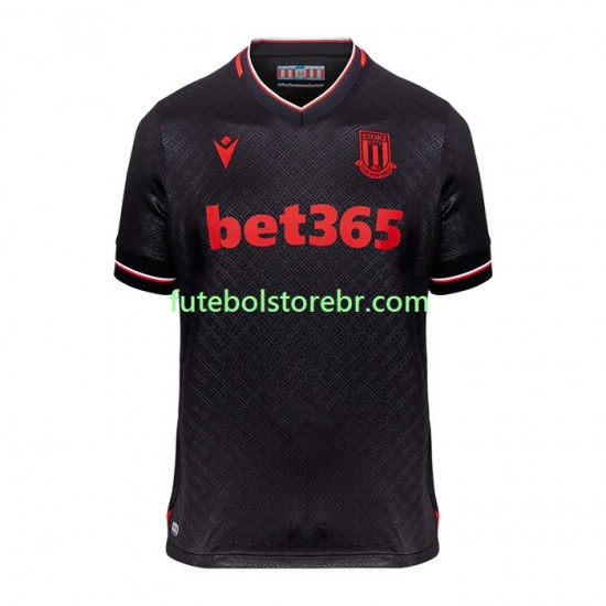 Camisa Stoke City II 2022-2023 manga curta pro Masculina