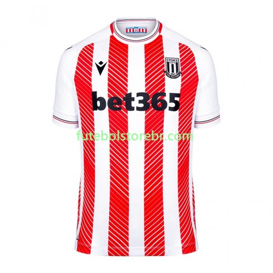 Camisa Stoke City I 2022-2023 manga curta pro Masculina