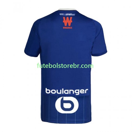 Camisa Strasbourg I 2022-2023 manga curta pro Masculina