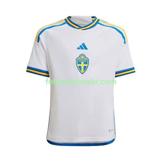 Camisa Suécia II 2022-2023 manga curta pro Masculina