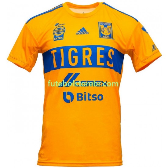 Camisa Tigres UANL I 2022-2023 manga curta pro Masculina