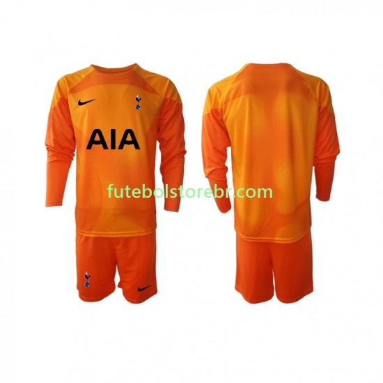 Camisa Goleiro Tottenham Hotspur III 2022-2023 manga longa pro Juvenil