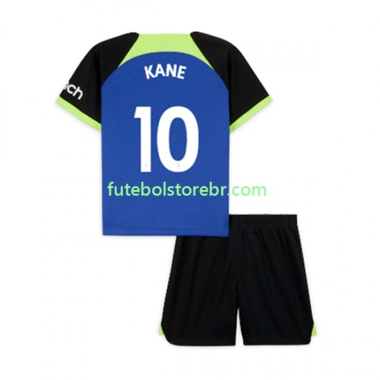 Camisa Tottenham Hotspur Harry Kane 10 II 2022-2023 manga curta pro Juvenil