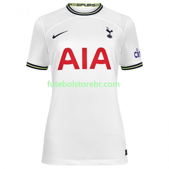 Camisa Tottenham Hotspur I 2022-2023 manga curta pro Feminino