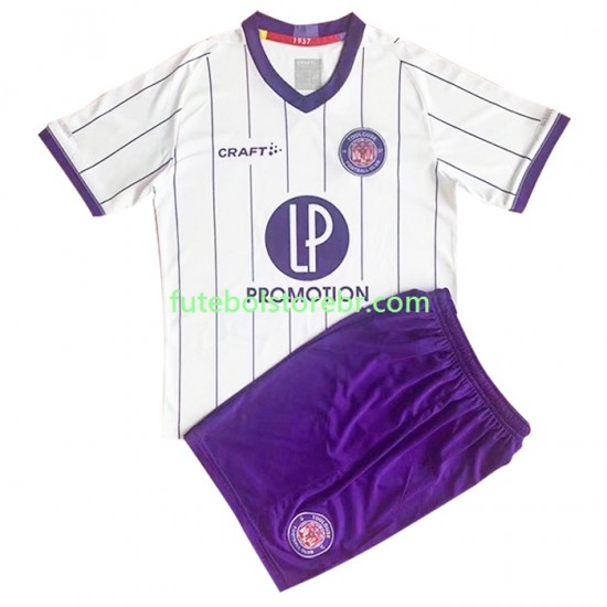 Camisa Toulouse FC I 2022-2023 manga curta pro Juvenil