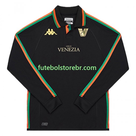 Camisa Venezia I 2022-2023 manga longa pro Masculina