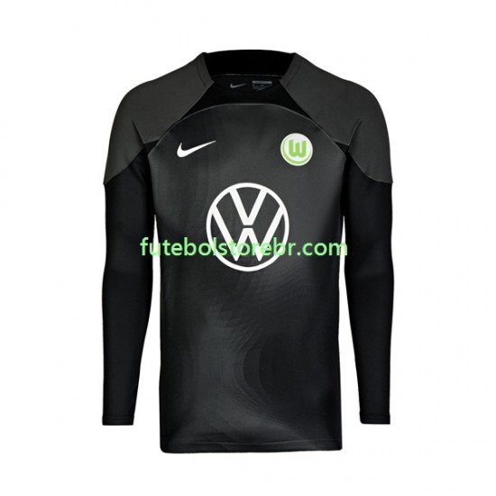 Camisa Goleiro VfL Wolfsburg I 2022-2023 manga longa pro Masculina