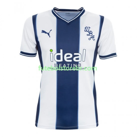 Camisa West Bromwich Albion I 2022-2023 manga curta pro Masculina