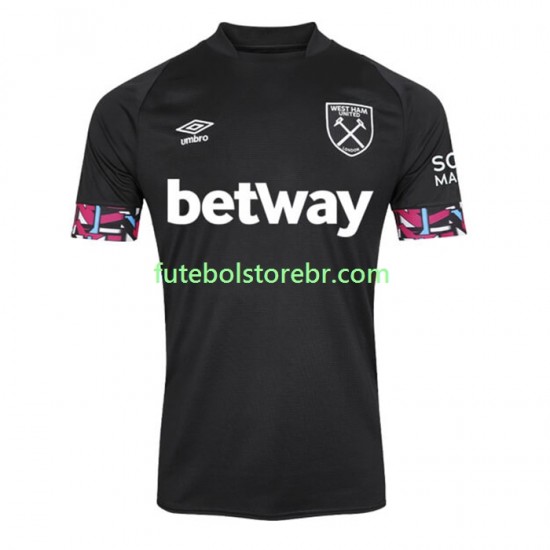 Camisa West Ham United II 2022-2023 manga curta pro Masculina