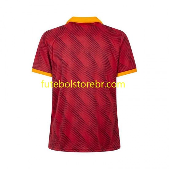 Camisa AS Roma IIII 2023-2024 manga curta pro Masculina