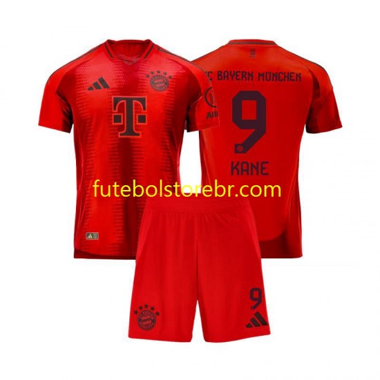 Camisa Bayern de Munique Harry Kane 9 I 2024-2025 manga curta pro Juvenil