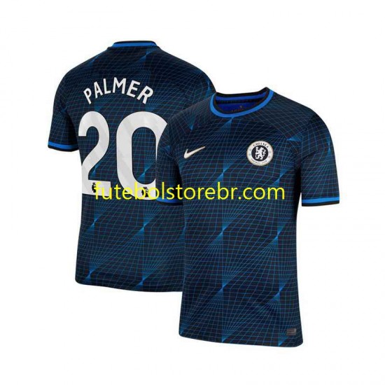 Camisa Chelsea Cole Palmer 20 II 2023-2024 manga curta pro Masculina