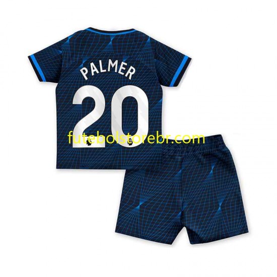 Camisa Chelsea Cole Palmer 20 II 2023-2024 manga curta pro Juvenil