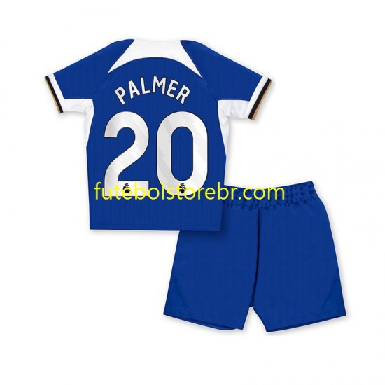 Camisa Chelsea Cole Palmer 20 I 2023-2024 manga curta pro Juvenil