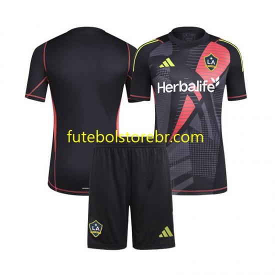 Camisa Goleiro Los Angeles Galaxy I 2024 manga curta pro Juvenil