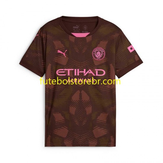 Camisa Goleiro Manchester City I 2024-2025 manga curta pro Masculina