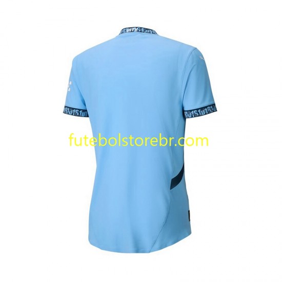 Camisa Manchester City I 2024-2025 manga curta pro Masculina