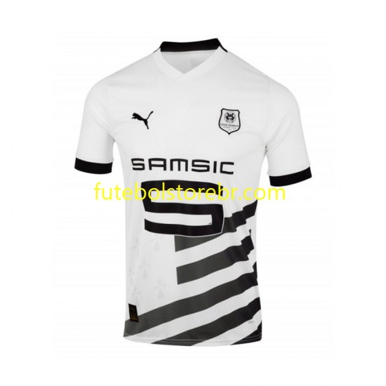 Camisa Stade Rennais II 2023-2024 manga curta pro Masculina