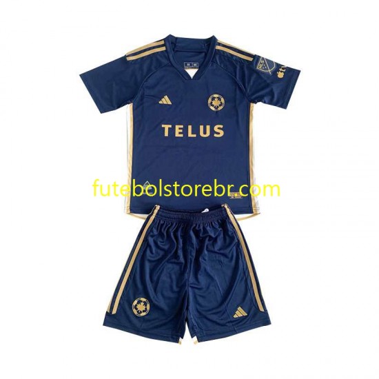 Camisa Vancouver Whitecaps II 2024 manga curta pro Juvenil